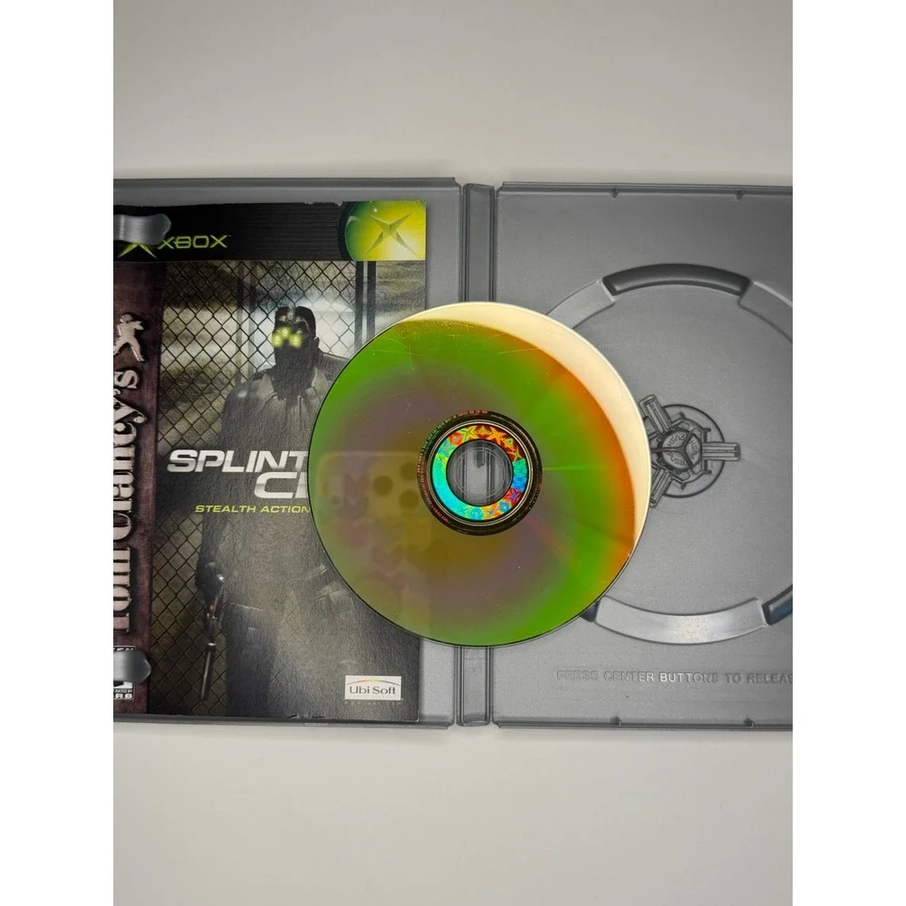 Tom Clancy's Splinter Cell (Microsoft Xbox) Platinum Hits Version CIB
